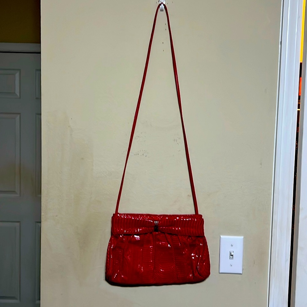 Shiny Red Purse